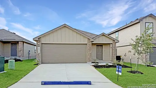 New construction Single-Family house 14734 Cooke Delta, San Antonio, TX 78245 plan The Caprock - image