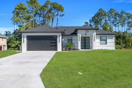 New construction Single-Family house 53 Xelda Ave S, Lehigh Acres, FL 33976 - image