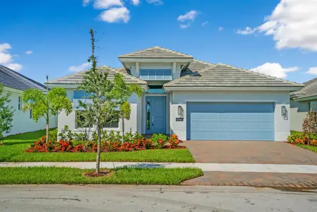 New construction Single-Family house 12446 SW Sunrise Lake Ter, Port St. Lucie, FL 34987 plan Palomar - image