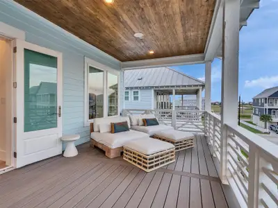 New construction Single-Family house 11392 Starfish, Galveston, TX 77554 - image