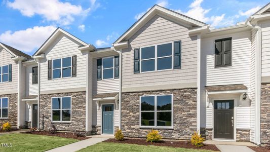 New construction Townhouse house 863 Old Tarboro Rd, Wendell, NC 27591 Blake- photo 0