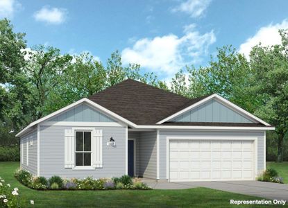 New construction Single-Family house 5213 Lomasso Dr, Austin, TX 78747 plan Cloverleaf 1657 - image