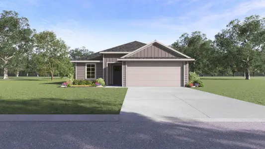 New construction Single-Family house 1200 Wilkins Valley St, Brenham, TX 77833 plan Abbot - image
