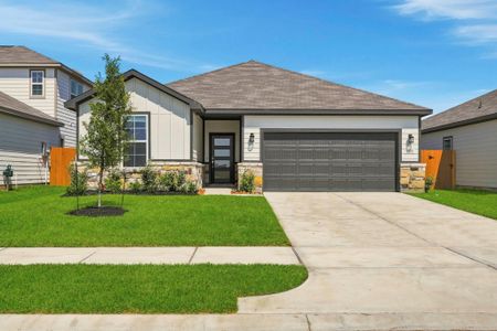 New construction Single-Family house 2105 Soriah Ct, Brookshire, TX 77423 plan Travis - image