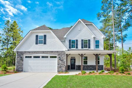 New construction Single-Family house 34 White Azalea Wy, Benson, NC 27504 plan Clark - image 2
