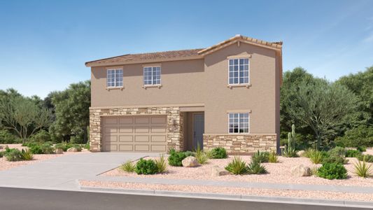 New construction Single-Family house 17451 S Ironwood Bend Dr, Vail, AZ 85641 plan Haven - image