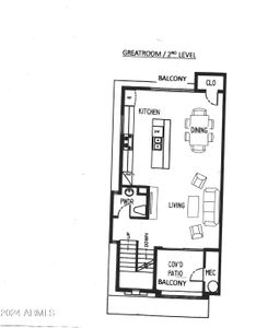 ISLAND PLAN GREATROOM