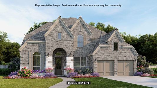 New construction Single-Family house 2313 Sorrelwood Ct, Celina, TX 75009 plan 566A - image