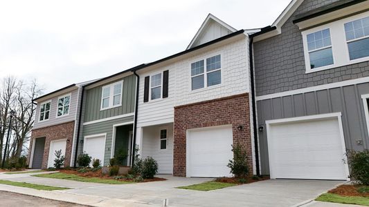 New construction Townhouse house 1080 Lucienne Blvd, Auburn, GA 30011 plan Cosmos - image