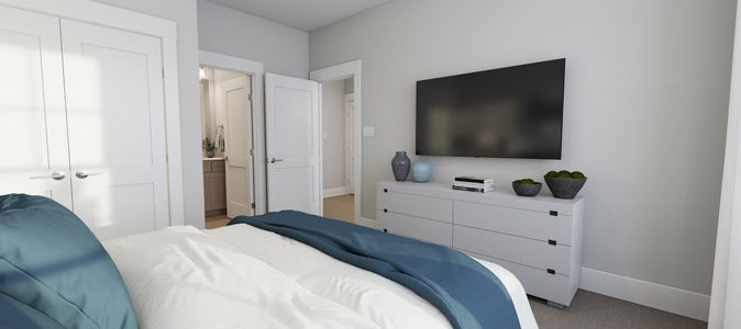 New construction Townhouse house 2420 Adrift Rd, Fuquay Varina, NC 27526 plan Cora - Midtown Collection - image 20