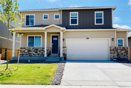 New construction Single-Family house 13610 Topaz Place, Mead, CO 80504 HENLEY- photo 0