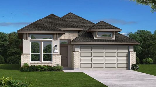 New construction Single-Family house 28709 Escarpment Trl, New Caney, TX 77357 plan Gunter - image