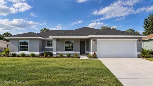 New construction Single-Family house 387 Mott St Sw, Palm Bay, FL 32908 plan 1540 - image