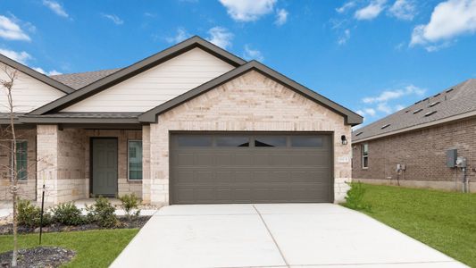 New construction Townhouse house 15017 Welsh Cob Rd, Unit B, Manor, TX 78653 plan The Juniper - image
