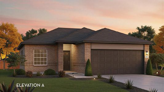 New construction Single-Family house 408 Gardens End Wy, Brookshire, TX 77423 plan Leon - image