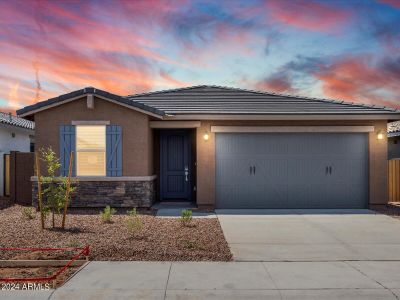 New construction Single-Family house 41595 W Sonoran Trail, Maricopa, AZ 85138 Leslie- photo 0