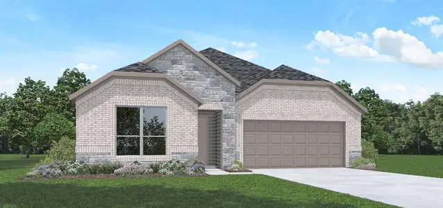 New construction Single-Family house 4425 Wapama Falls Loop, Conroe, TX 77303 Garnet - photo 0