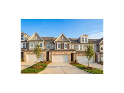 New construction Townhouse house 6135 Molo Ln, Unit 0669, Cumming, GA 30041 plan The Wake E - image