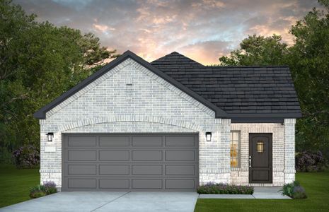 New construction Single-Family house 18015 Sonresa Way, Tomball, TX 77377 Lufkin- photo 0