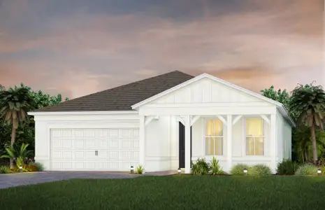 New construction Single-Family house 14191 Sw Incarnadine Ln, Port St. Lucie, FL 34987 plan Prestige - image