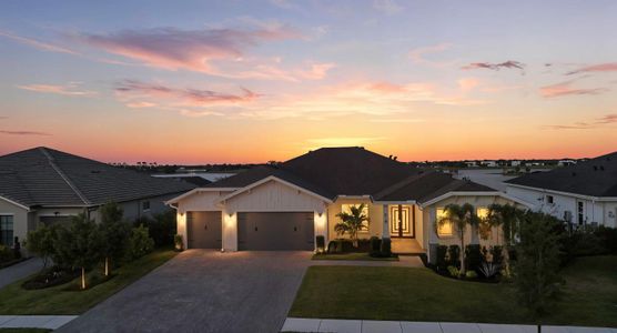 New construction Single-Family house 679 Hookline Cir, Loxahatchee, FL 33470 plan Flora - image