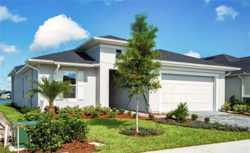 New construction Single-Family house 247 Azure Mist Wy, Daytona Beach, FL 32124 plan Avery II - Classic Series | 50' Wide Lots - image