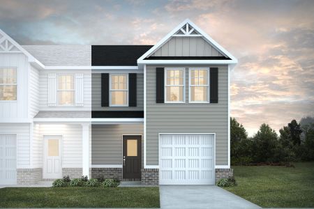 New construction Townhouse house 1543 Dockage Wy, Spartanburg, SC 29301 plan Jordan - image