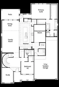 New construction Single-Family house Van Alstyne, TX 75495 plan Regis - image 5