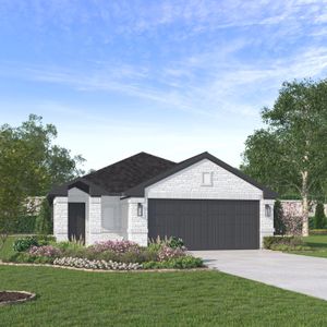 New construction Single-Family house 30899 Huffman Cleveland Road, Houston, TX 77336 - photo 0