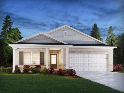 New construction Single-Family house 284 Sope Creek Circle, Pendergrass, GA 30567 Gibson- photo 0