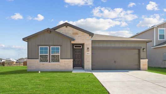New construction Single-Family house 16403 Maple Pear, Elmendorf, TX 78112 plan Tularosa - image