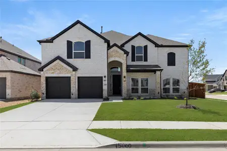 New construction Single-Family house 15000 Pizarro Ct, Little Elm, TX 75068 Brentwood 3F (w/Media)- photo 0