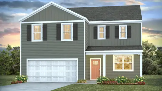 New construction Single-Family house 415 Driftwood Dr, Richlands, NC 28574 plan GALEN - image