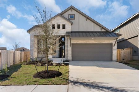 New construction Single-Family house 237 Wingstem Wy, Georgetown, TX 78633 plan Peyton - image