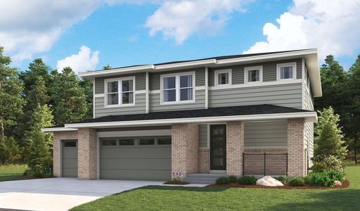 New construction Single-Family house 6345 Steppes Wy, Loveland, CO 80538 plan Bedford - image