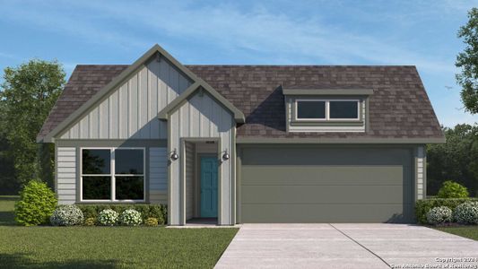 New construction Single-Family house 1818 Redchinned Drive, Lockhart, TX 78644 The Harris- photo 0