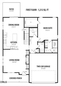 New construction Single-Family house 13 Sundrops Trl, Dunn, NC 28334 - image