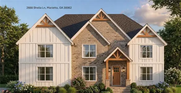 New construction Single-Family house 2666 Sheila Ln, Marietta, GA 30062 - image