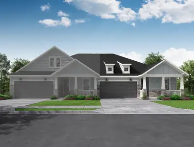New construction Townhouse house 24150 Prairie Crabapple Ct, Katy, TX 77493 - image