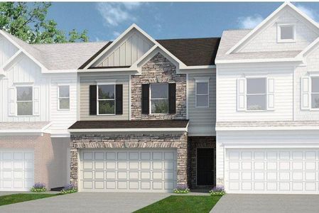 New construction Townhouse house 318 Caroline Pl, Unit 96, Villa Rica, GA 30180 - image