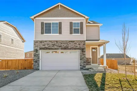 New construction Single-Family house 18029 Dandy Brush Ln, Parker, CO 80134 ELDER II- photo 0 0