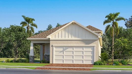 New construction Single-Family house 2732 Antarus Dr Nw, Palm Bay, FL 32907 plan Hailey - image