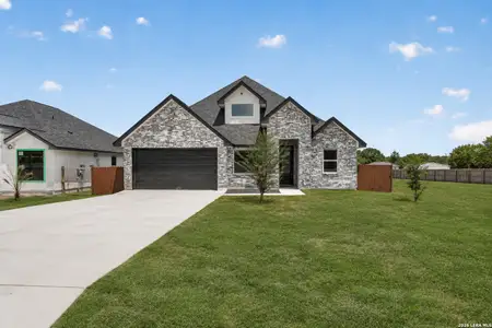 New construction Single-Family house 19724 Alexander Nova, Somerset, TX 78069 - image