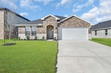 New construction Single-Family house 4003 Wickley Park Way, Fulshear, TX 77441 KINGSTON- photo 0