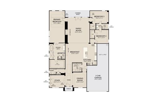 New construction Single-Family house 113 Annette Dr, Castroville, TX 78009 plan Milam - image 3