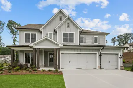 New construction Single-Family house 444 Lower Shoreline Ct, Marietta, GA 30064 plan The Wynstone - image