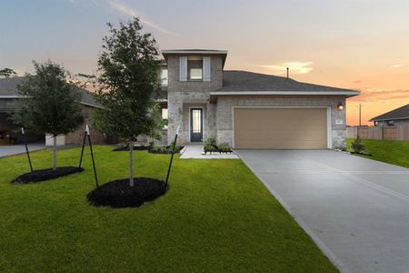 New construction Single-Family house 3517 Cherrybark Gable Lane, Spring, TX 77385 Hyde Homeplan- photo 0