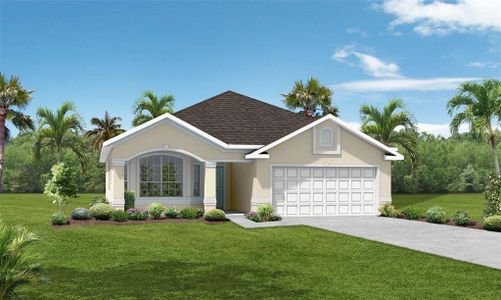 New construction Single-Family house 49 Matanzas Cove Drive, Palm Coast, FL 32137 Kingsley II- photo 0