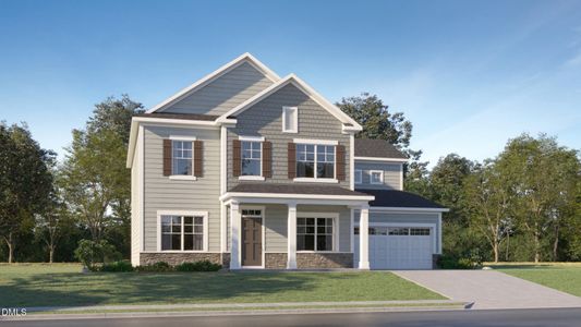 New construction Single-Family house 172 Fairbanks Ave, Garner, NC 27529 plan Hastings III - image