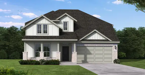 New construction Single-Family house 775 Sage Thrasher Cir, Dripping Springs, TX 78620 plan Gallatin - image